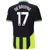 Dječji - Dres + Kratke Hlače Manchester City De Bruyne 17 Gostujući 24/25